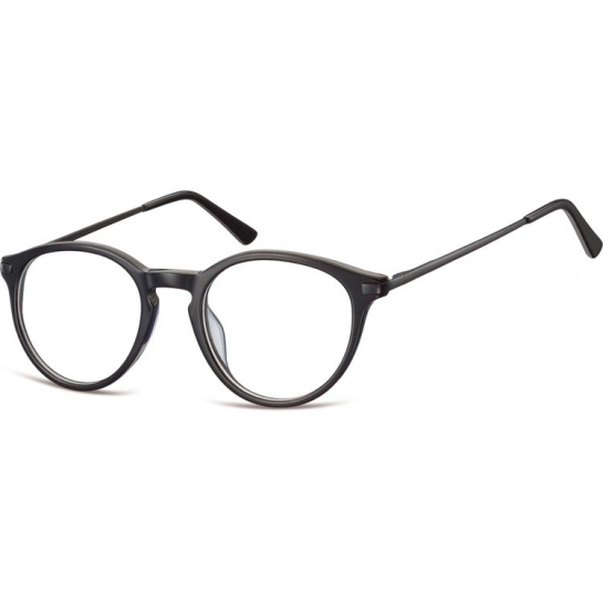 Okrągłe okulary oprawki zerowki korekcyjne Sunoptic AC50